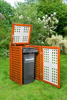 Preview: Bremer Mülltonnenbox Premium I 120 l / Einzel